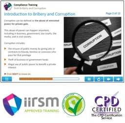 Anti-Bribery and Corruption Course