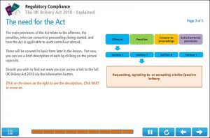 Bribery Act Screenshot Example 3