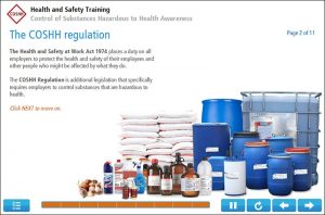 COSHH Training Online Screenshot 3