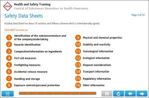 COSHH Training Online Screenshot 1