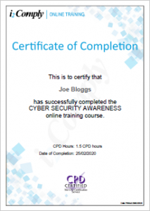 Cyber Security Online Training Course - i2comply