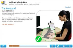 Display Screen Equipment Online Training Screenshot 1