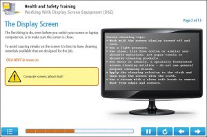 Display Screen Equipment Online Training Screenshot 2