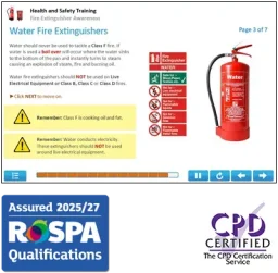 Fire Extinguisher Online Training Course