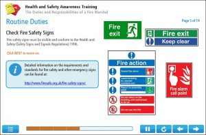 Fire Marshal Training Example Screens 3