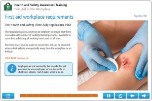 First Aid in the Workplace Online Training Screenshot 3