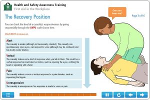First Aid in the Workplace Online Training Screenshot 2