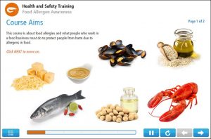 Food Allergen Awareness Online Training Screenshot 1