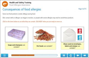 Food Allergen Awareness Online Training Screenshot 3