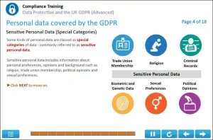 Data Protection and the GDPR Advanced Online Course Example 2 Data Protection and the GDPR Advanced Online Course Example 2