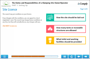 Responsibilities of a Glamping Site Owner Example Screenshot 2 Responsibilities of a Glamping Site Owner Example Screenshot 2