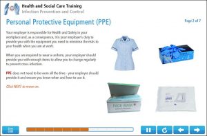 Infection Control Online Training Screenshot 1