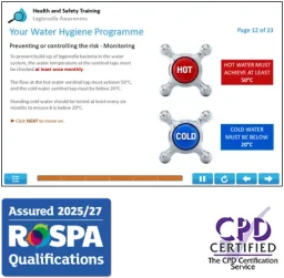 Online Legionella Awareness Training