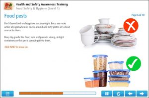 Food Hygiene (Level 1) Online Training Screenshot 1