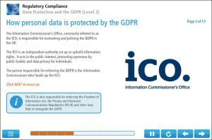 Data Protection and the GDPR (Level 2) Online Training Screenshot 3