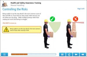 Manual Handling Online Training Screenshot 2