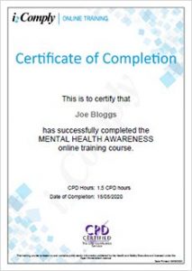 Example Certificate