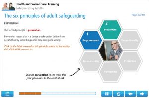 Safeguarding Adults Example Screenshot 1