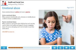 Safeguarding Children Example Screenshot 3