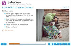 Slavery Awareness Screenshot Example 1