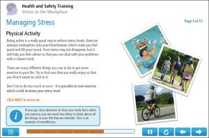 Stress in the Workplace Online Training Screenshot 3