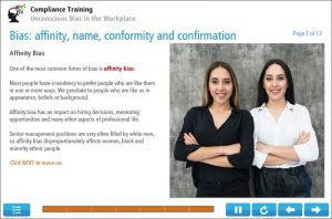 Unconscious Bias Training Screenshot 1