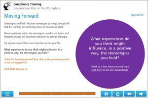 Unconscious Bias Training Screenshot 3