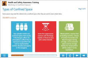 Working in Confined Spaces Online Training Screenshot 1