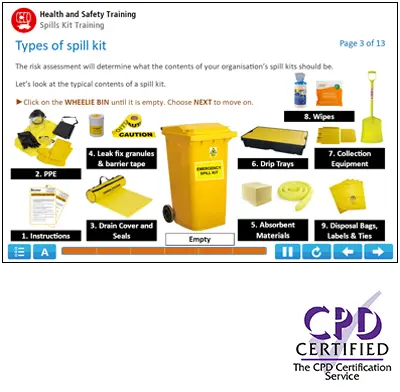 Spill Kit Training Course