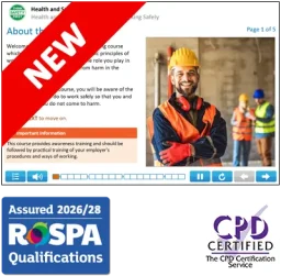 Health and Safety Training for Employees course